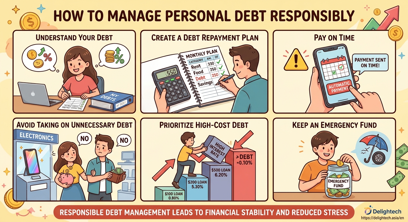 How to Manage Personal Debt Responsibly