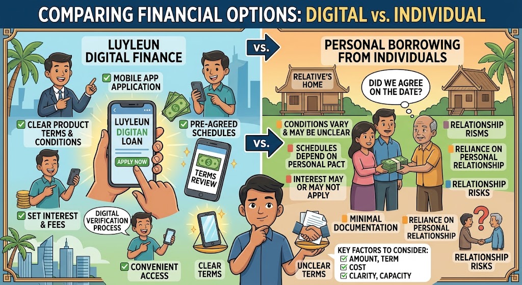 LUYLEUN Service and Personal Borrowing: What's the Difference?