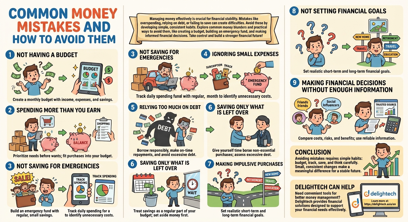Common Money Mistakes and How to Avoid Them