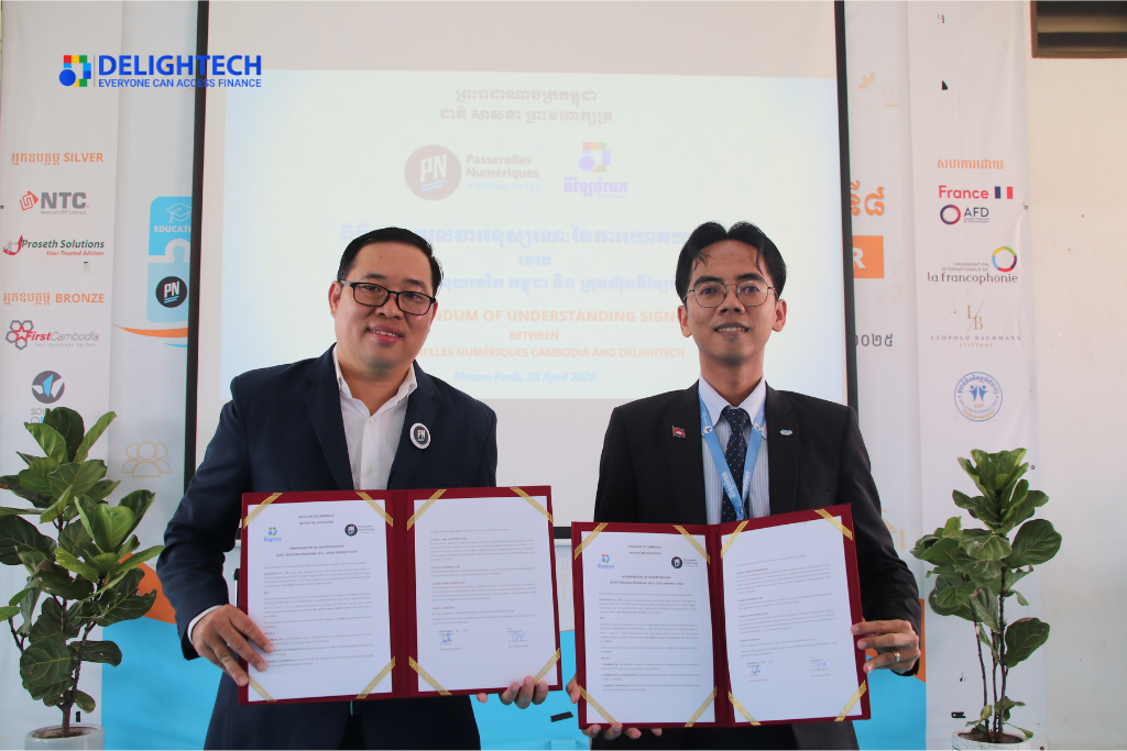 Delightech and Passerelles Numériques Cambodia Sign MOU... 